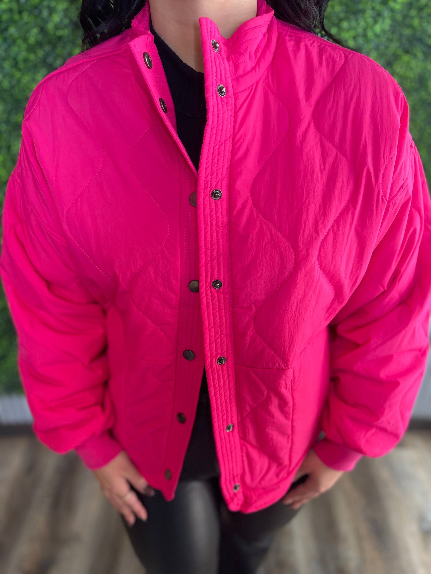 Pretty In Pink Quilted Jacket