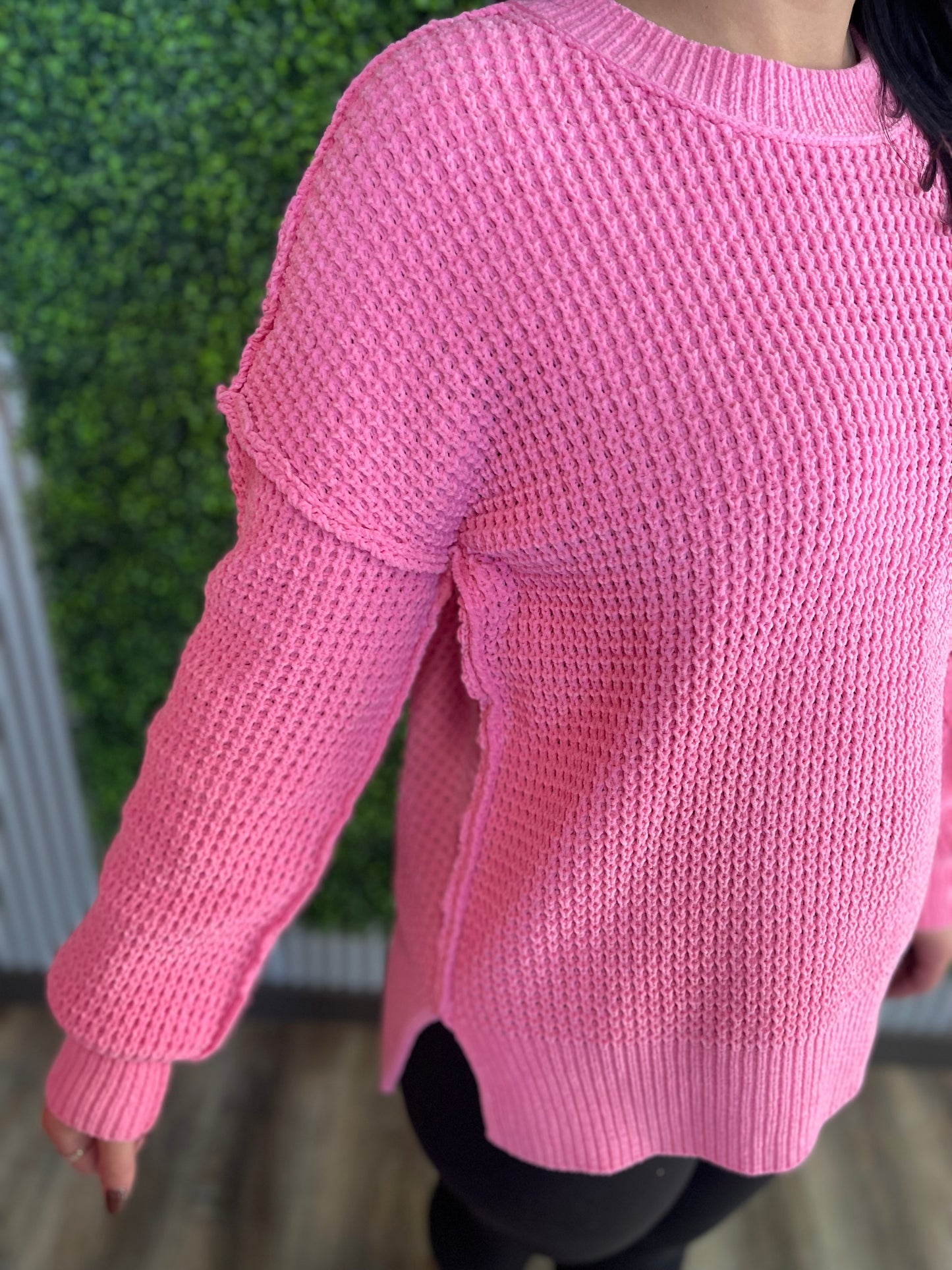 Pink Forever Knit Top