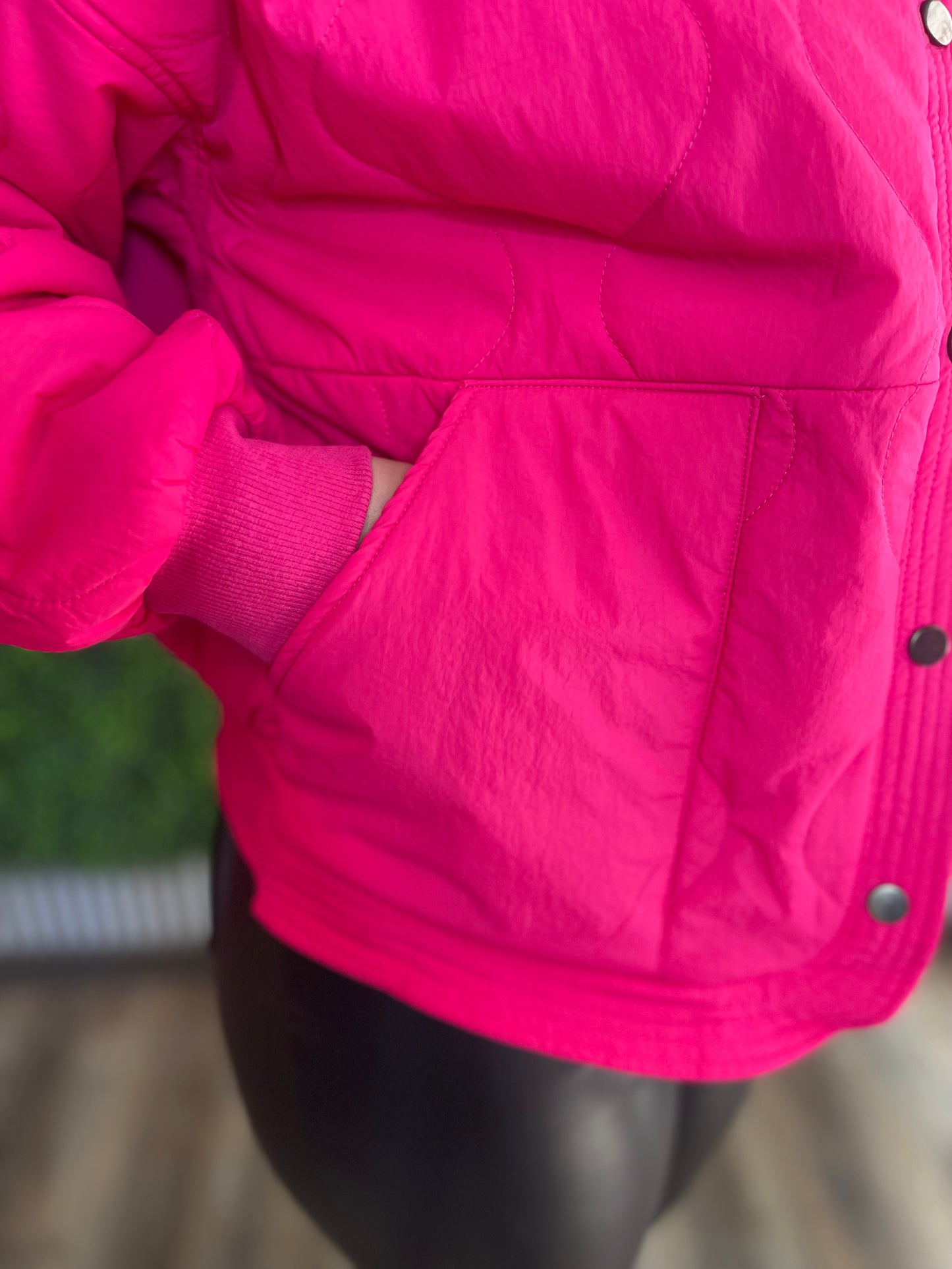 Pretty In Pink Quilted Jacket