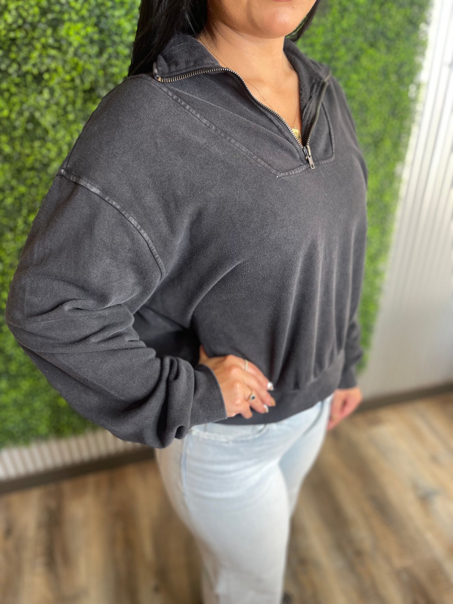 Let's Chill Quarter Zip Top