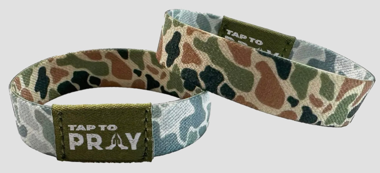 Tap To Pray Wristband Riverrock Sage